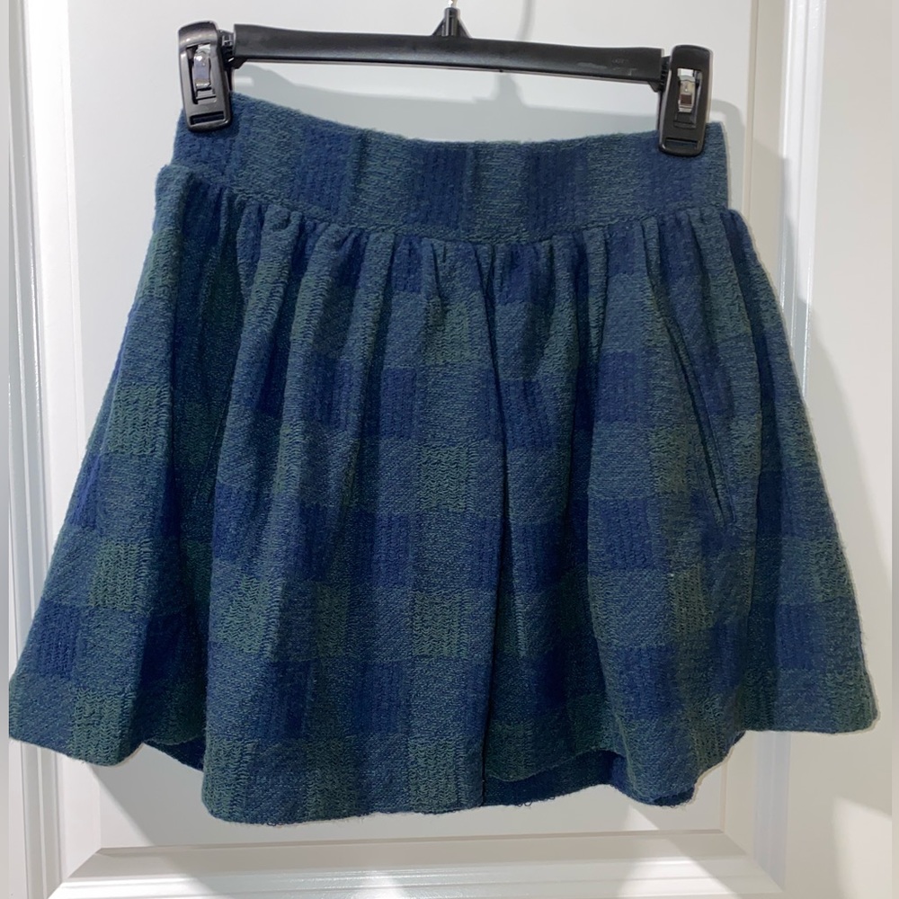 FREE PEOPLE Navy/Marine School Girl Mini Skirt, size XS